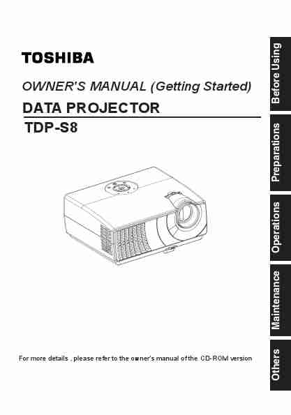 Toshiba Projector TDP-S8-page_pdf
